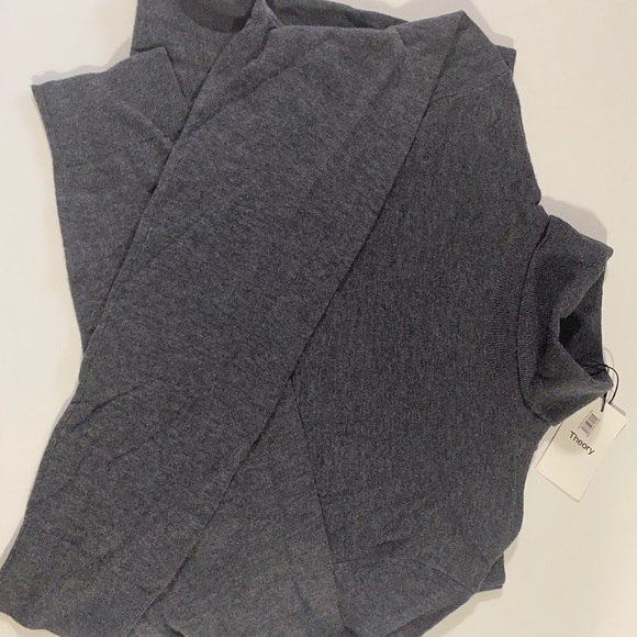 Theory Vilass P Harman Turtleneck Pullover Sweater Wool - Picture 5 of 7